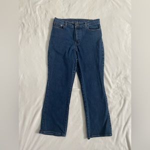 Style and Co Dark Wash Boot Cut Jeans